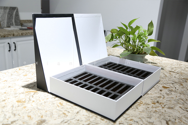 lexiang Flip cover stone display box04