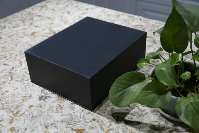 Sample case box for stone tiles