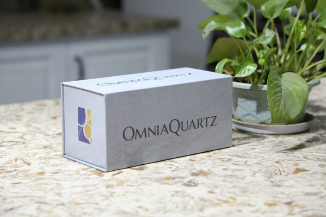 Sample box for quartz marble granite sample tile